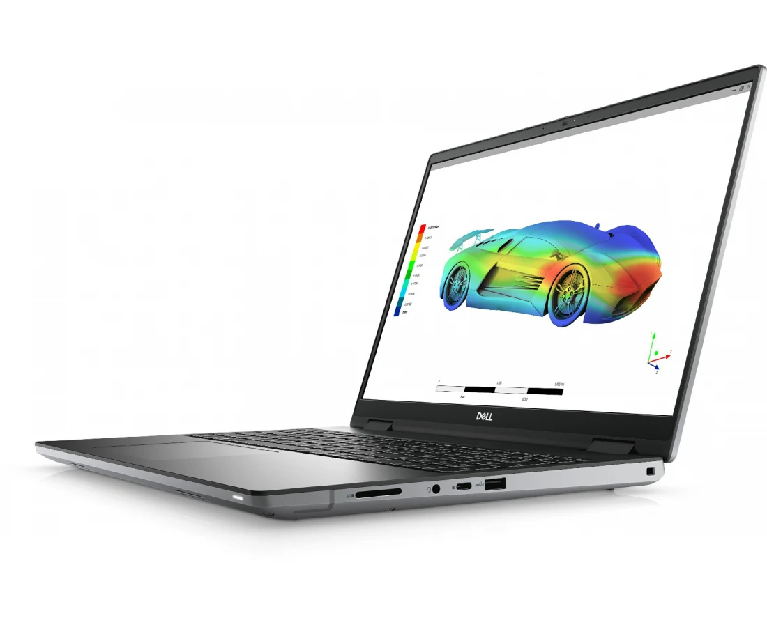 Dell Precision 7670, CPU: Core i7 - 12850HX, RAM: RAM 64GB, Ổ cứng: SSD 512GB, Độ phân giải: FHD+, Card đồ họa: NVIDIA RTX A3000, Màu sắc: Dark Gray - hình số , 4 image