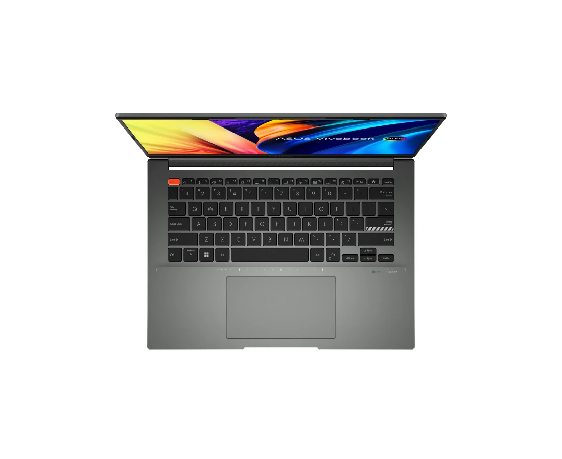 Asus Vivobook S14X, CPU: Core i7 - 12700H, RAM: RAM 8 GB, Ổ cứng: SSD 512GB, Độ phân giải : Quad HD+, Card đồ họa: Intel Iris Xe Graphics, Màu sắc: Midnight Black - hình số , 2 image