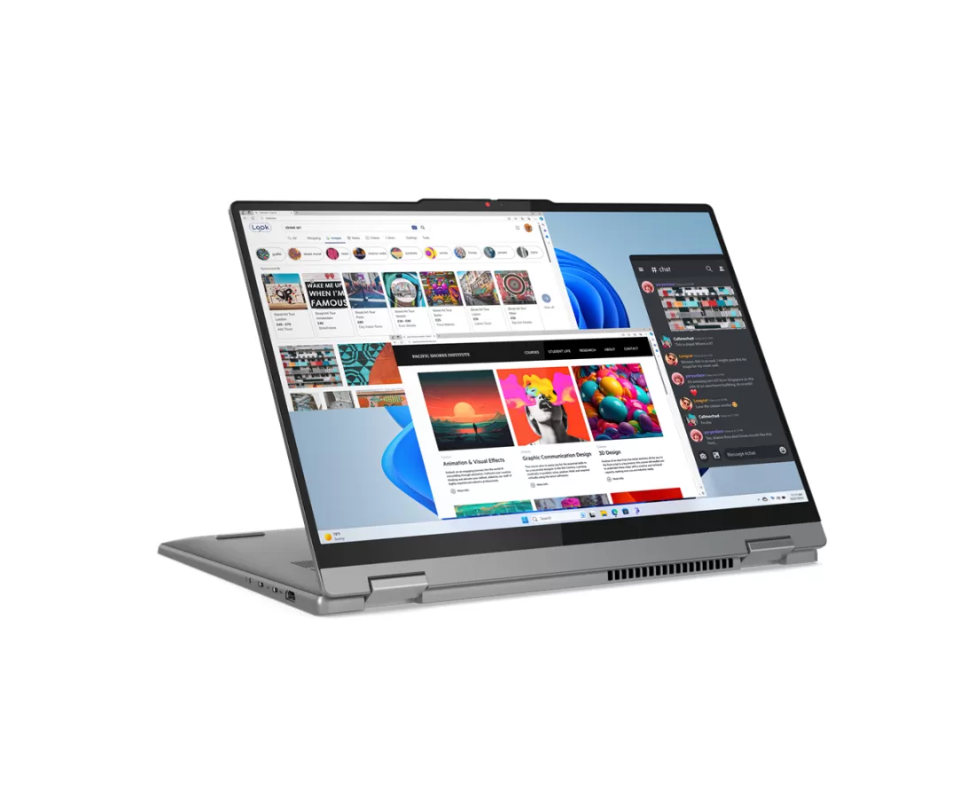 Lenovo IdeaPad 5 2 in 1 16IRU9, CPU: Core 5 - 120U, RAM: RAM 8 GB, Ổ cứng: SSD 512GB, Độ phân giải : Full HD+ Touch, Card đồ họa: Intel Graphic, Màu sắc: Luna Grey - hình số , 9 image