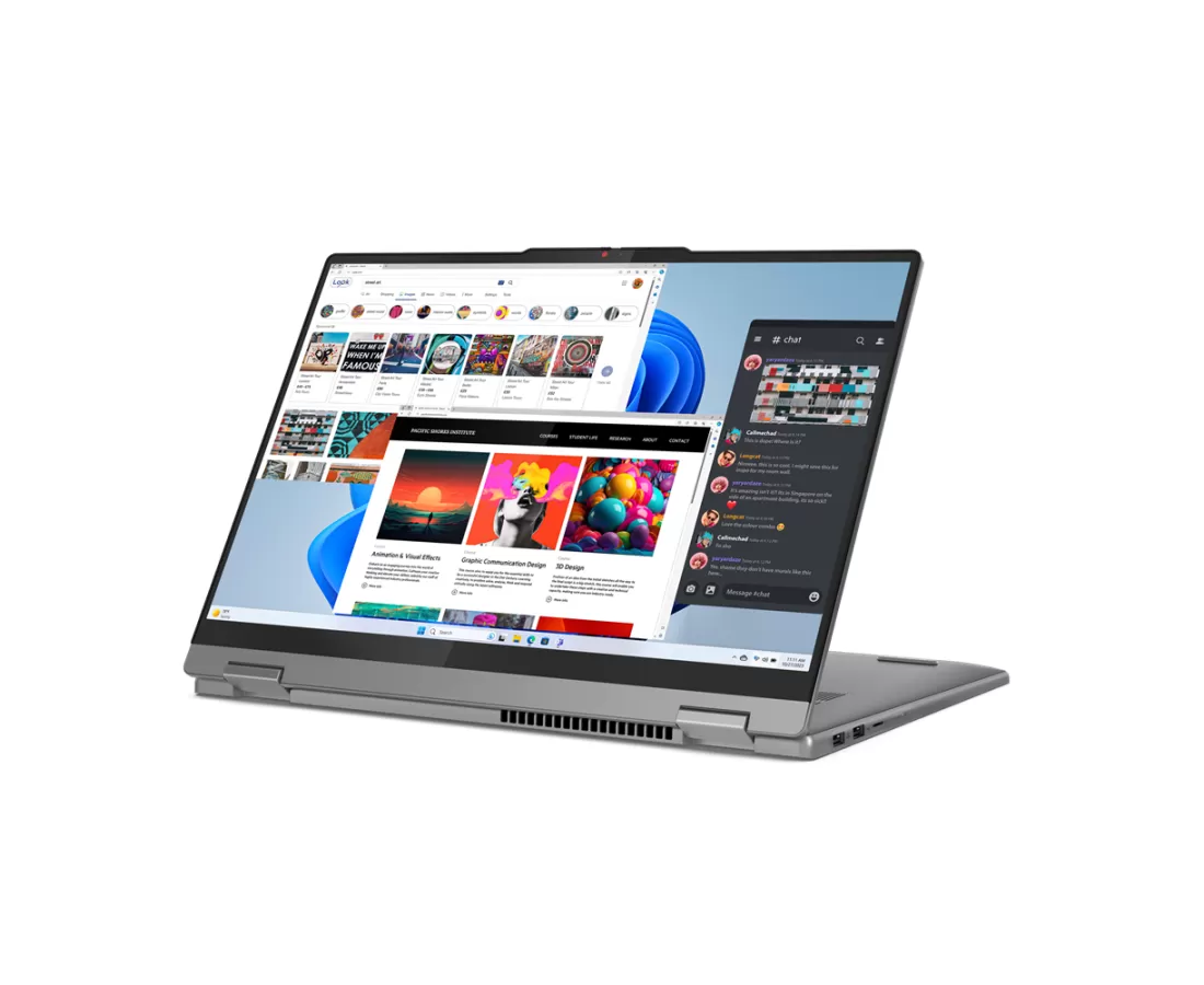 Lenovo IdeaPad 5 2 in 1 16IRU9, CPU: Core 5 - 120U, RAM: RAM 8 GB, Ổ cứng: SSD 512GB, Độ phân giải : Full HD+ Touch, Card đồ họa: Intel Graphic, Màu sắc: Luna Grey - hình số , 15 image