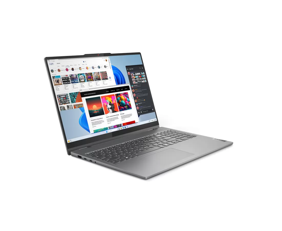 Lenovo IdeaPad 5 2 in 1 16IRU9, CPU: Core 5 - 120U, RAM: RAM 8 GB, Ổ cứng: SSD 512GB, Độ phân giải : Full HD+ Touch, Card đồ họa: Intel Graphic, Màu sắc: Luna Grey - hình số , 13 image