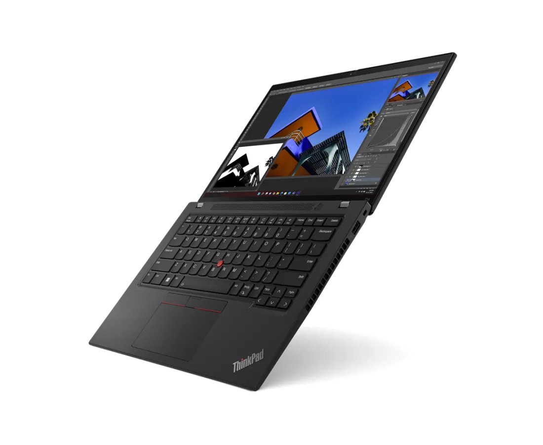 Lenovo Thinkpad T14 Gen 4, CPU: Core i5 - 1335U, RAM: RAM 16 GB, Ổ cứng: SSD M.2 256GB, Độ phân giải: FHD+, Card đồ họa: Intel Iris Xe Graphics, Màu sắc: Thunder Black - hình số , 12 image