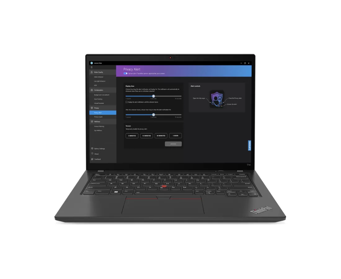 Lenovo Thinkpad T14 Gen 4, CPU: Core i7 - 1365U, RAM: RAM 16 GB, Ổ cứng: SSD M.2 512GB, Độ phân giải: FHD+, Card đồ họa: Intel Iris Xe Graphics, Màu sắc: Thunder Black - hình số , 17 image