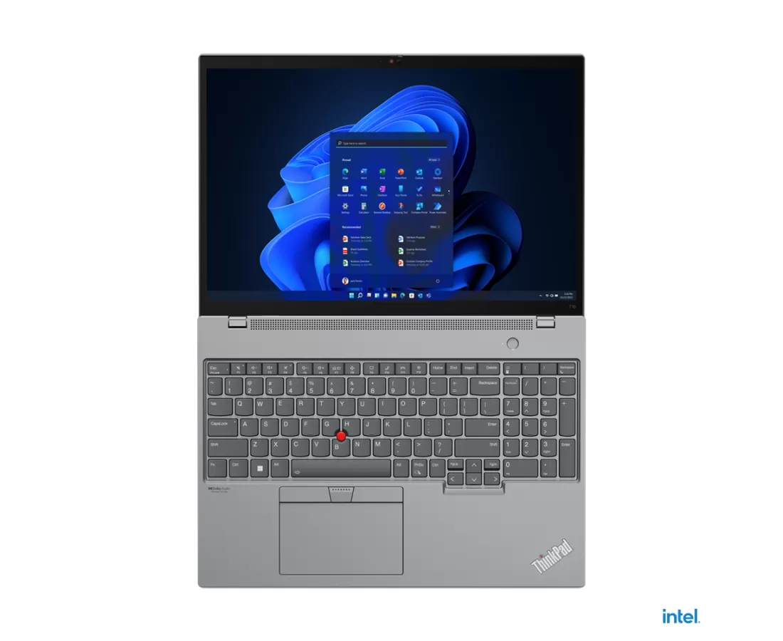 Lenovo ThinkPad T16 Gen 1, CPU: Core™ i5-1235U, RAM: RAM 8 GB, Ổ cứng: SSD 256GB, Độ phân giải : Full HD+, Card đồ họa: Intel UHD Graphics, Màu sắc: Storm Grey - hình số , 3 image