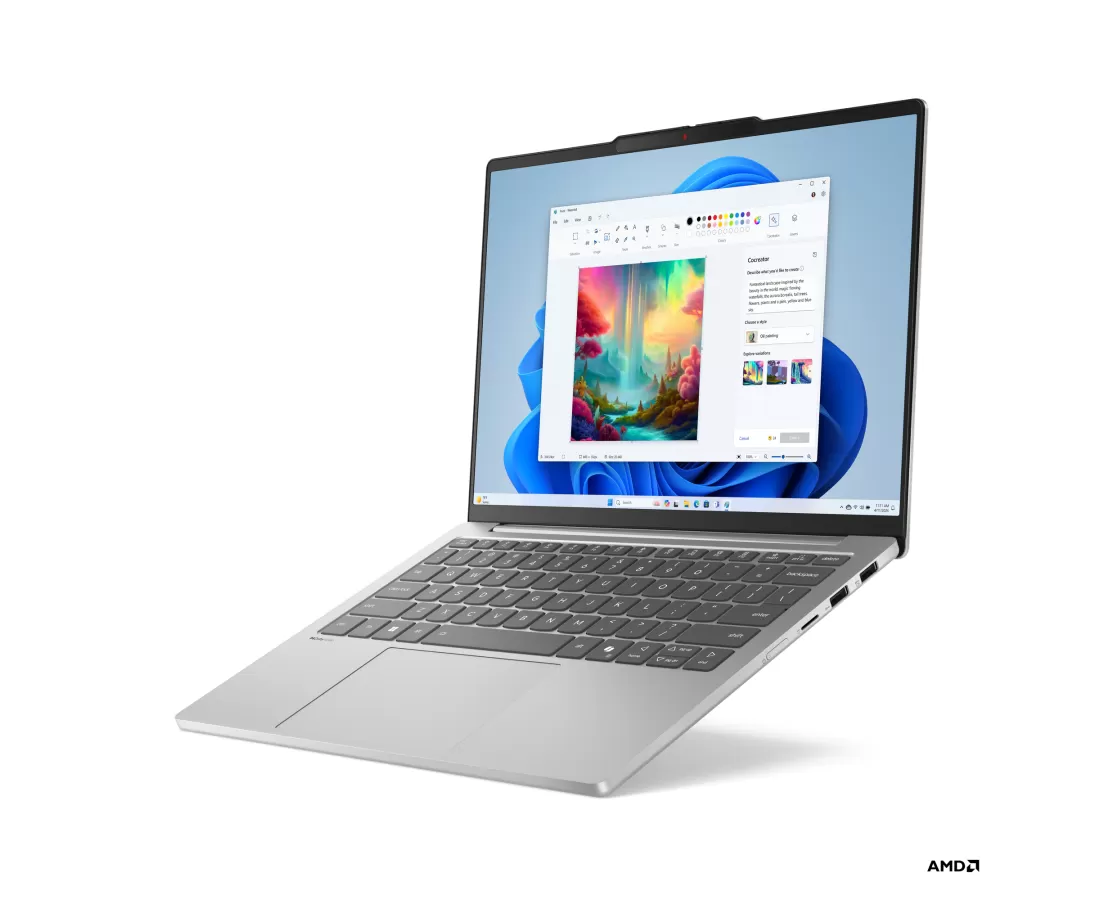 Lenovo IdeaPad Slim 5 13ARP10, CPU: Ryzen 5 - 7535HS, RAM: RAM 16 GB, Ổ cứng: SSD 512GB, Độ phân giải : Full HD+, Card đồ họa: AMD Radeon 660M Graphics, Kích thước màn hình: 13.3 inch, Loại màn hình: Non-Touch, Hệ điều hành: Windows 11, Màu sắc: Cloud Grey - hình số , 10 image