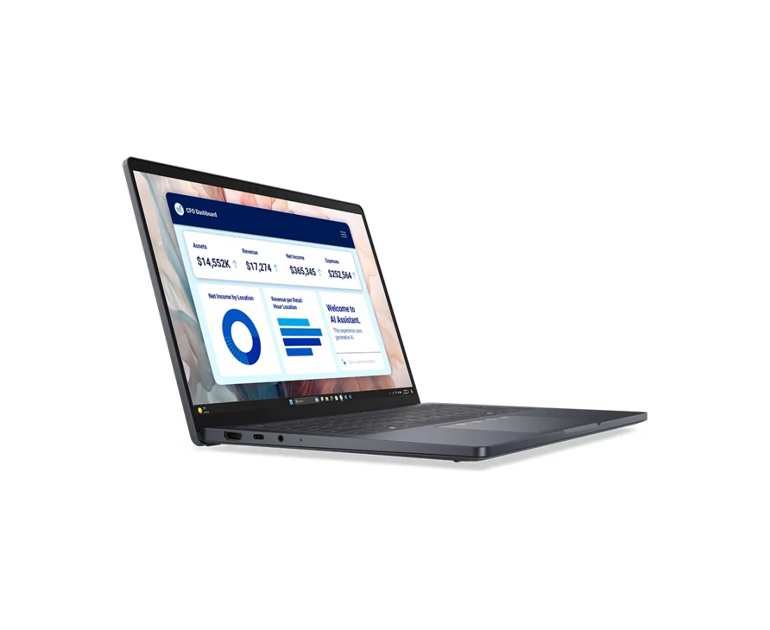 Dell Pro 14 Premium PA14250, CPU: Core Ultra 5 - 236V, RAM: RAM 16 GB, Ổ cứng: SSD 256GB, Độ phân giải : Full HD+, Card đồ họa: Intel Arc Graphics 130V, Kích thước màn hình: 14 inch, Loại màn hình: Non-Touch, Hệ điều hành: Windows 11, Màu sắc: Black - hình số , 3 image