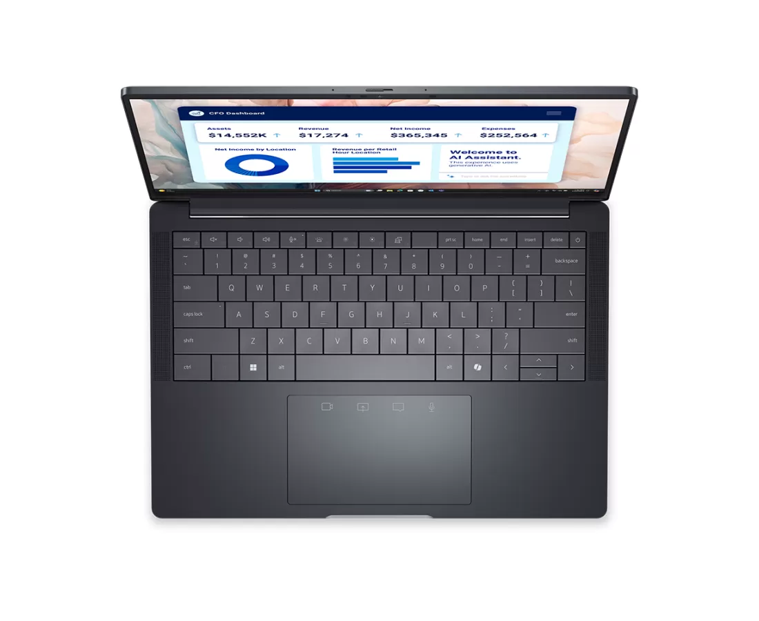 Dell Pro 14 Premium PA14250, CPU: Core Ultra 5 - 236V, RAM: RAM 16 GB, Ổ cứng: SSD 256GB, Độ phân giải : Full HD+, Card đồ họa: Intel Arc Graphics 130V, Kích thước màn hình: 14 inch, Loại màn hình: Non-Touch, Hệ điều hành: Windows 11, Màu sắc: Black - hình số , 4 image