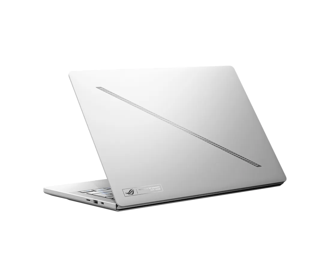 Asus ROG Zephyrus G14 GA403 2025, CPU: Ryzen AI 9 HX 370, RAM: RAM 32 GB, Ổ cứng: SSD 1TB, Độ phân giải : Quad HD+, Card đồ họa: NVIDIA GeForce RTX 5070 Ti, Kích thước màn hình: 14 inch, Loại màn hình: Non-Touch, Hệ điều hành: Windows 11, Màu sắc: Platinum White - hình số , 6 image