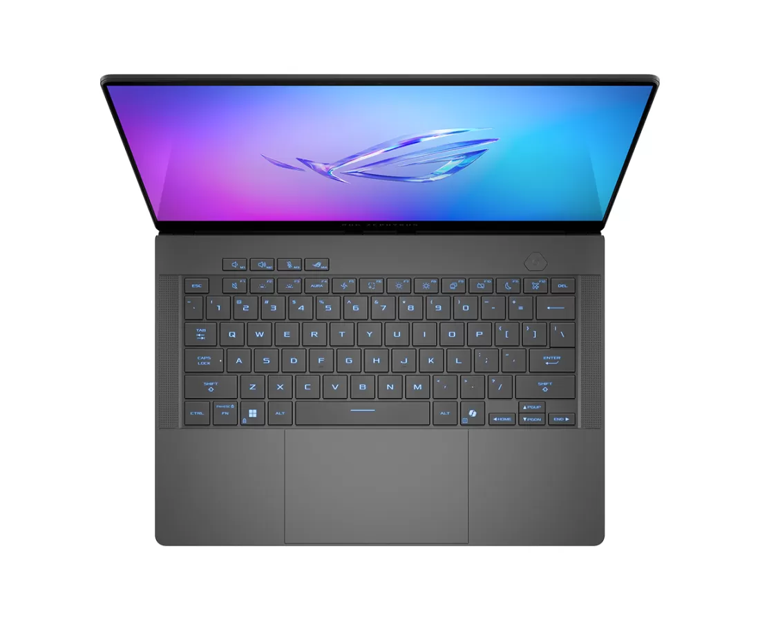 Asus ROG Zephyrus G14 GA403 2025, CPU: Ryzen AI 9 HX 370, RAM: RAM 32 GB, Ổ cứng: SSD 2TB, Độ phân giải : Quad HD+, Card đồ họa: NVIDIA GeForce RTX 5070 Ti, Kích thước màn hình: 14 inch, Loại màn hình: Non-Touch, Hệ điều hành: Windows 11, Màu sắc: Eclipse Grey - hình số , 3 image