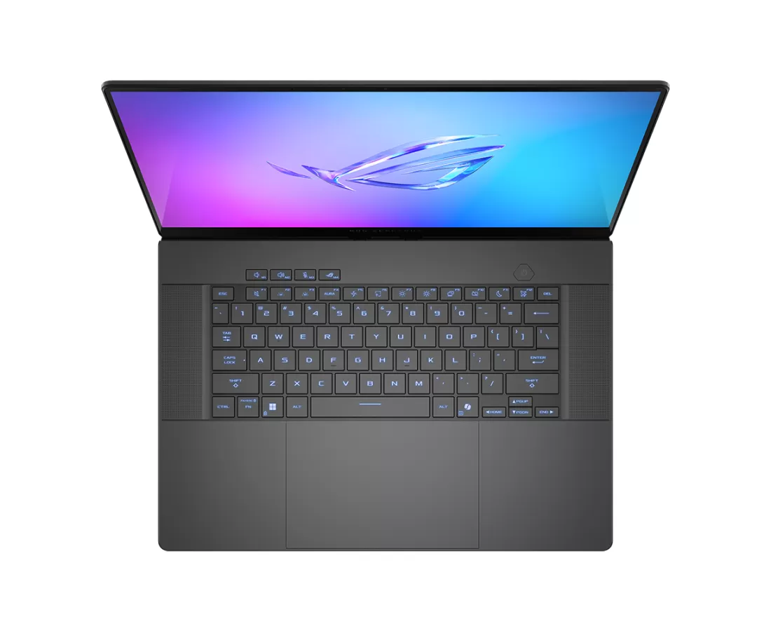 Asus ROG Zephyrus G16 GU605 2025, CPU: Core Ultra 9 - 285H, RAM: RAM 16 GB, Ổ cứng: SSD 1TB, Độ phân giải : Quad HD+, Card đồ họa: NVIDIA GeForce RTX 5070, Kích thước màn hình: 16 inch, Loại màn hình: Non-Touch, Hệ điều hành: Windows 11, Màu sắc: Eclipse Grey - hình số , 6 image