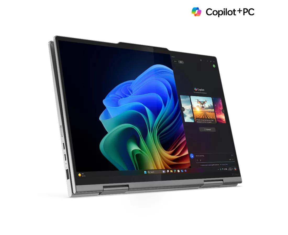 Lenovo ThinkPad X1 2 in 1 Gen 10, CPU: Core Ultra 5 - 226V, RAM: RAM 16 GB, Ổ cứng: SSD 512GB, Độ phân giải : Full HD+, Card đồ họa: Intel Arc Graphics 130V, Kích thước màn hình: 14 inch, Loại màn hình: 10-point Multi-touch, Hệ điều hành: Windows 11, Màu sắc: Thunder Grey - hình số , 2 image