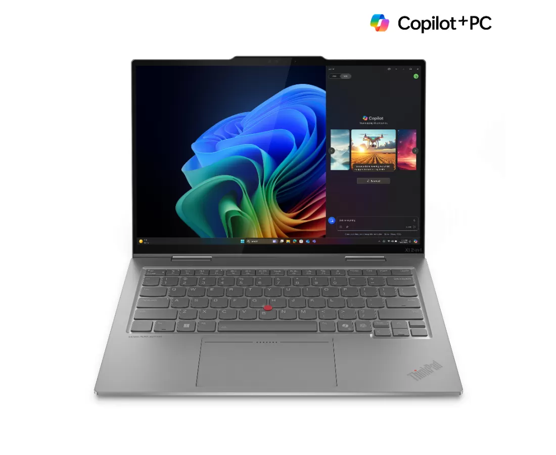 Lenovo ThinkPad X1 2 in 1 Gen 10, CPU: Core Ultra 5 - 226V, RAM: RAM 16 GB, Ổ cứng: SSD 512GB, Độ phân giải : Full HD+, Card đồ họa: Intel Arc Graphics 130V, Kích thước màn hình: 14 inch, Loại màn hình: 10-point Multi-touch, Hệ điều hành: Windows 11, Màu sắc: Thunder Grey - hình số , 6 image