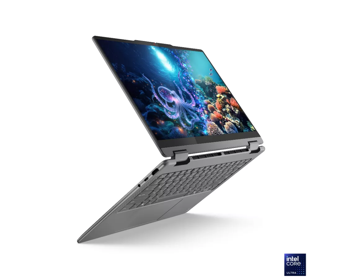 Lenovo Yoga 7 2 in 1 14ILL10, CPU: Core Ultra 5 - 226V, RAM: RAM 16 GB, Ổ cứng: SSD 512GB, Độ phân giải : Full HD+, Card đồ họa: Intel Arc Graphics 130V, Kích thước màn hình: 14 inch, Loại màn hình: 10-point Multi-touch, Hệ điều hành: Windows 11, Màu sắc: Luna Grey - hình số , 5 image