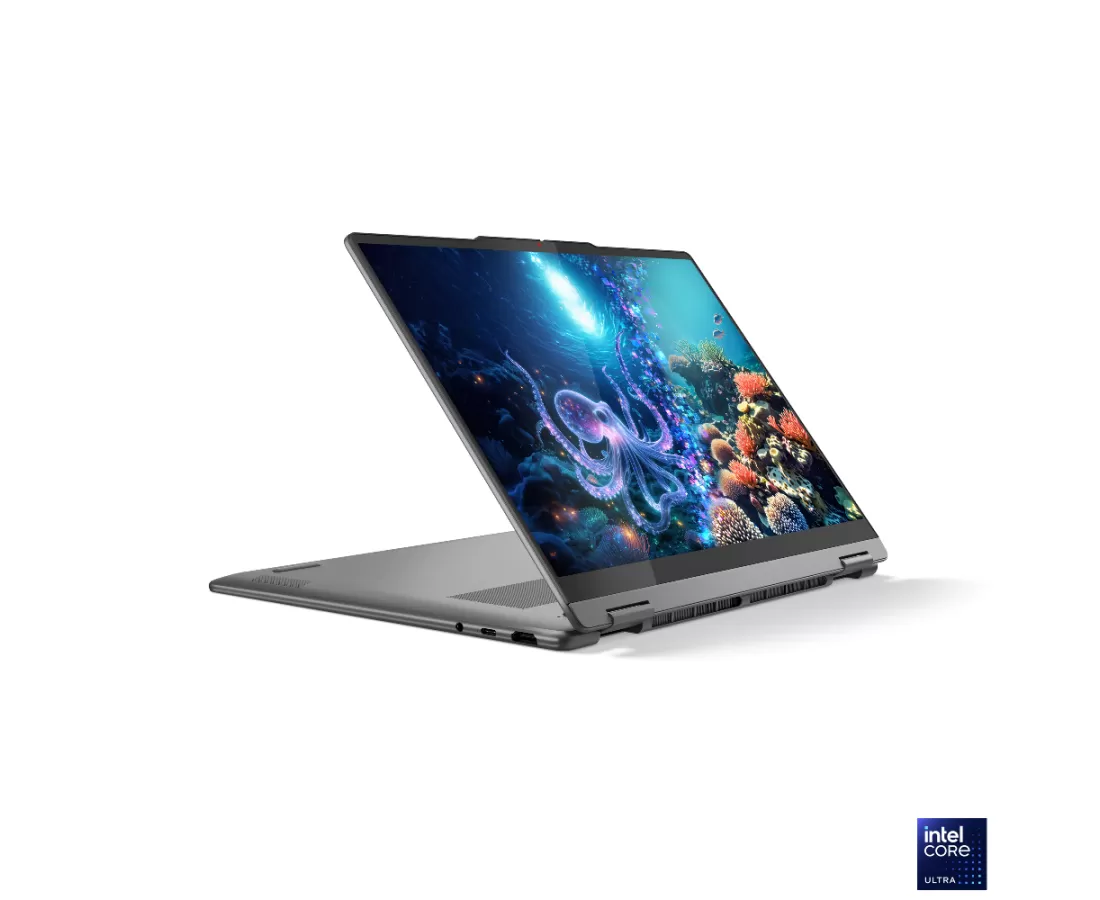 Lenovo Yoga 7 2 in 1 14ILL10, CPU: Core Ultra 5 - 226V, RAM: RAM 16 GB, Ổ cứng: SSD 512GB, Độ phân giải : Full HD+, Card đồ họa: Intel Arc Graphics 130V, Kích thước màn hình: 14 inch, Loại màn hình: 10-point Multi-touch, Hệ điều hành: Windows 11, Màu sắc: Luna Grey - hình số , 6 image