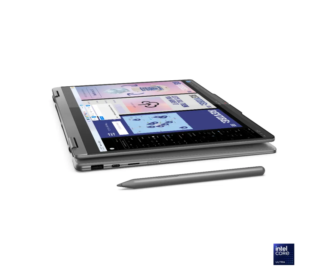 Lenovo Yoga 7 2 in 1 14ILL10, CPU: Core Ultra 5 - 226V, RAM: RAM 16 GB, Ổ cứng: SSD 512GB, Độ phân giải : Full HD+, Card đồ họa: Intel Arc Graphics 130V, Kích thước màn hình: 14 inch, Loại màn hình: 10-point Multi-touch, Hệ điều hành: Windows 11, Màu sắc: Luna Grey - hình số , 9 image