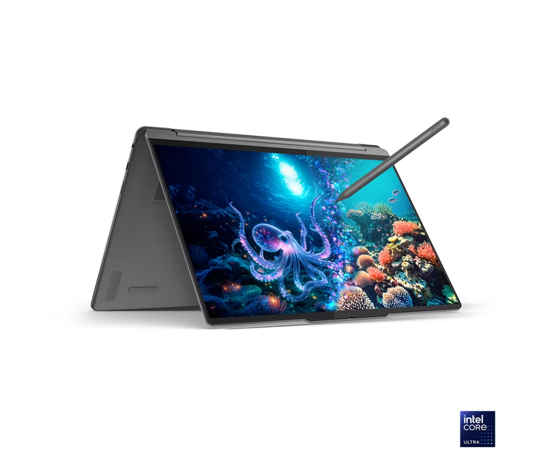 Lenovo Yoga 9 2 in 1 14ILL10, CPU: Core Ultra 7 - 258V, RAM: RAM 32 GB, Ổ cứng: SSD 1TB, Độ phân giải : Ultra HD+, Card đồ họa: Intel Arc Graphics 140V, Kích thước màn hình: 14 inch, Loại màn hình: 10-point Multi-touch, Hệ điều hành: Windows 11, Màu sắc: Luna Grey - hình số 