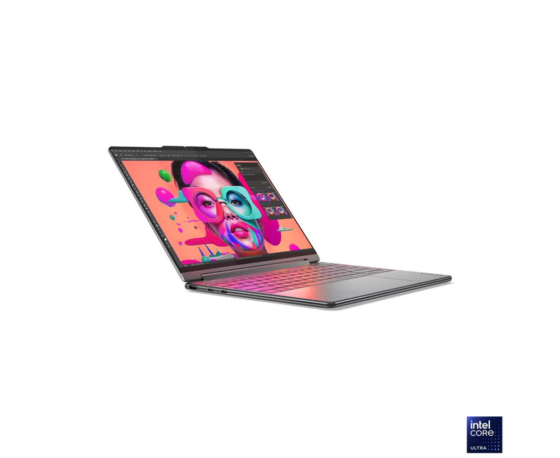 Lenovo Yoga 9 2 in 1 14ILL10, CPU: Core Ultra 7 - 258V, RAM: RAM 32 GB, Ổ cứng: SSD 1TB, Độ phân giải : Ultra HD+, Card đồ họa: Intel Arc Graphics 140V, Kích thước màn hình: 14 inch, Loại màn hình: 10-point Multi-touch, Hệ điều hành: Windows 11, Màu sắc: Luna Grey - hình số , 7 image