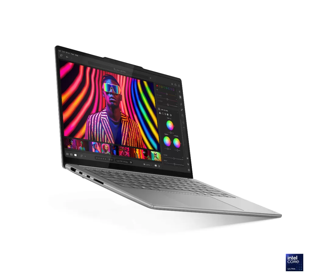 Lenovo Yoga Pro 7 14IAH10, CPU: Core Ultra 7 - 255H, RAM: RAM 32 GB, Ổ cứng: SSD 1TB, Độ phân giải : Quad HD+, Card đồ họa: Intel Arc Graphics 140T, Kích thước màn hình: 14 inch, Loại màn hình: 10-point Multi-touch, Hệ điều hành: Windows 11, Màu sắc: Luna Grey - hình số , 5 image