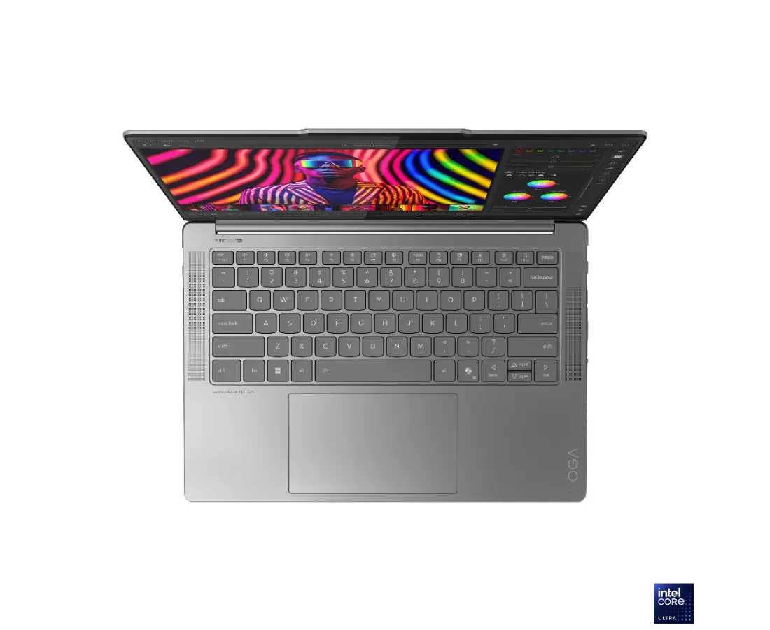 Lenovo Yoga Pro 7 14IAH10, CPU: Core Ultra 7 - 255H, RAM: RAM 32 GB, Ổ cứng: SSD 1TB, Độ phân giải : Quad HD+, Card đồ họa: Intel Arc Graphics 140T, Kích thước màn hình: 14 inch, Loại màn hình: 10-point Multi-touch, Hệ điều hành: Windows 11, Màu sắc: Luna Grey - hình số , 2 image