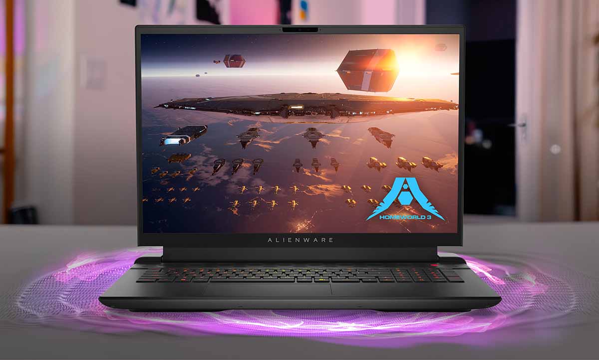 Laptop Gaming Dell Alienware M18 R1 AMD Ryzen 7-7745HX RAM 16GB SSD 512GB RTX 4060 8GB 18-inch FHD+ Windows 11