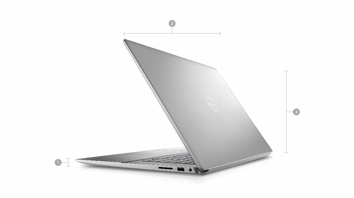 Laptop Dell Inspiron 16 5625 Ryzen 5 5625U 8GB 256GB SSD 16 inch FHD+ Touch Windows 11