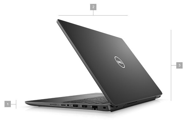 Laptop Dell Latitude 3520 Core i5-1135G7 RAM 8GB SSD 256GB 15.6 inch HD Windows 10 Pro