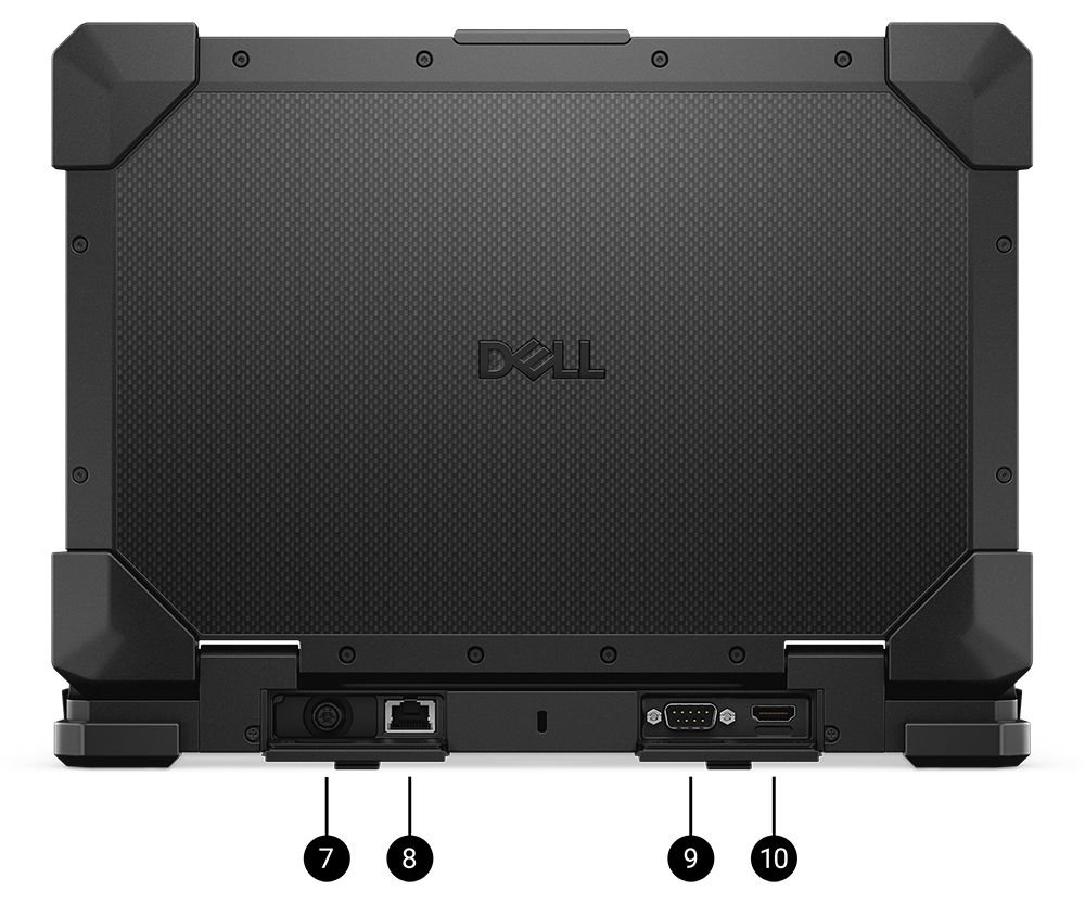 Dell Pro Rugged 13 RA13250 Core Ultra 5 135U RAM 16GB SSD 256GB 13.3 inch FHD Touch Windows 11 - Rugged 7340