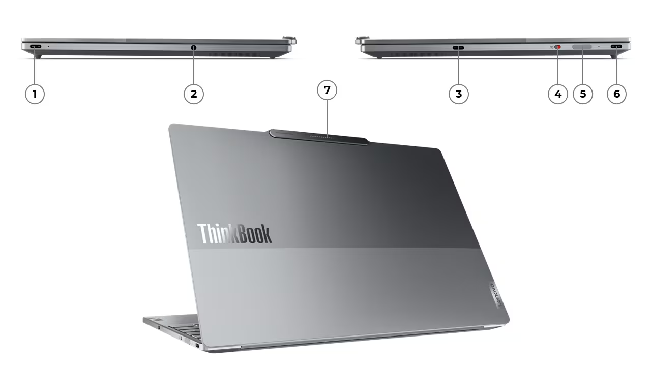 Laptop Lenovo ThinkBook 13x G4 IMH Core Ultra 5 - 125H RAM 16GB SSD 512GB 13.5-inch 2.8K Dolby Vision Windows 11 Pro