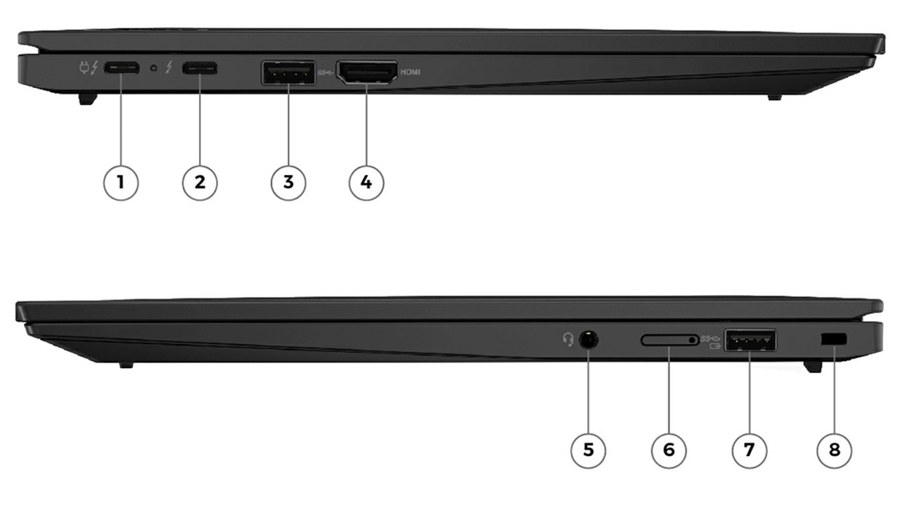 Laptop Lenovo Thinkpad X1 Carbon Gen 10 Core i7 1255U RAM 16GB SSD 512GB 14 inch FHD WUXGA Windows 11 Pro