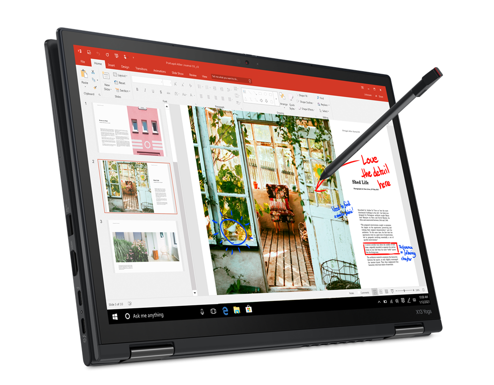 Laptop Lenovo ThinkPad X13 Yoga Gen 2 Core i5-1145G7 RAM 8GB SSD 256GB 13 inch FHD Touch Windows 10 Pro