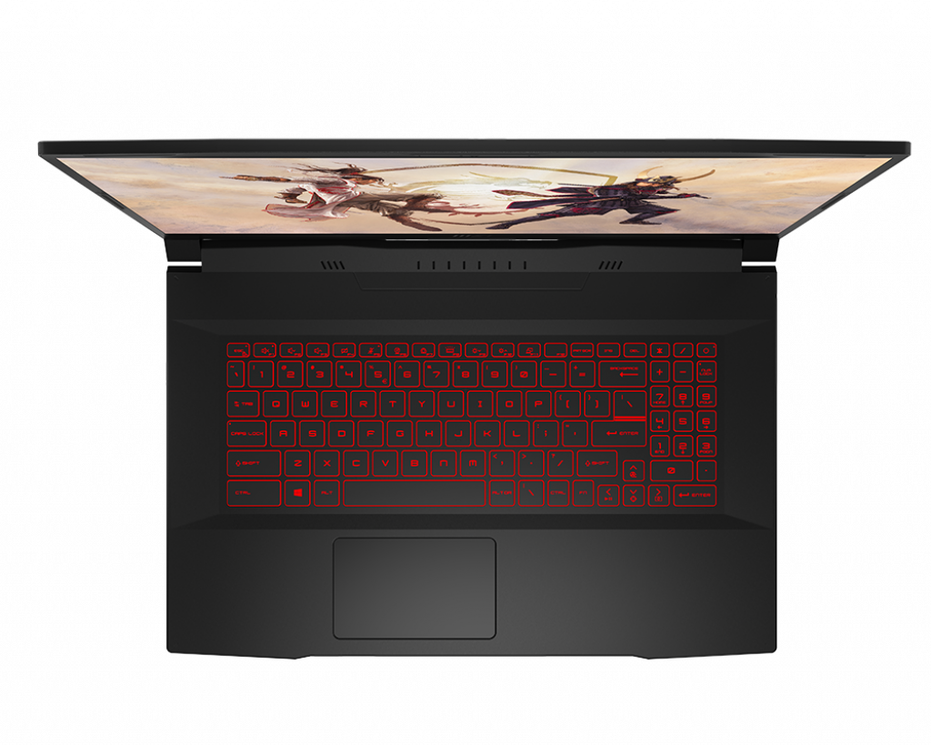 MSI Katana GF76 11UD Core i7 11800H RAM 16GB SSD 512GB 17.3 inch FHD GeFore RTX3050Ti Windows 10