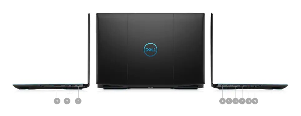 Laptop Dell G3 Inspiron 3590 Gaming Core i7-9750H 16GB 512GB SSD 15.6 inch GeForce GTX 1660 Windows 10