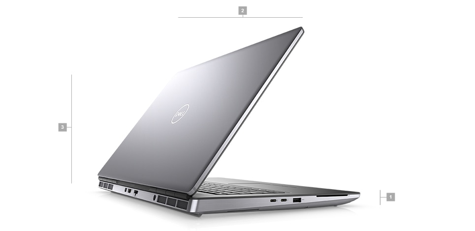 Laptop Dell Precision 7760 Core i7 - 11850H RAM 32GB SSD 512GB RTX A3000 6GB 17.3-inch FHD Windows 11