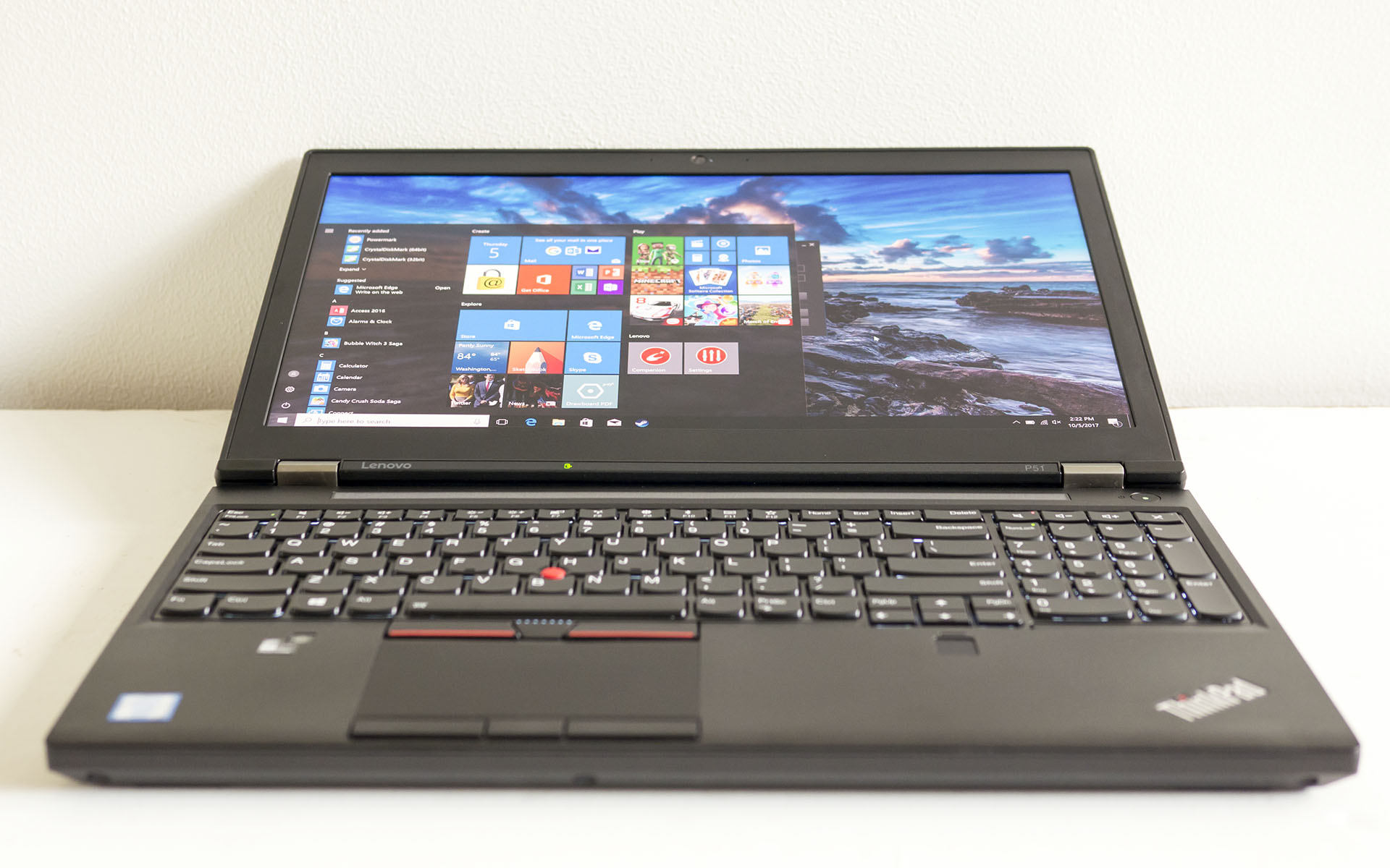 Lenovo Thinkpad P51 Core i7 7700HQ 16GB 512GB SSD 15.6 inch Full HD Quadro M1200 Windows 10