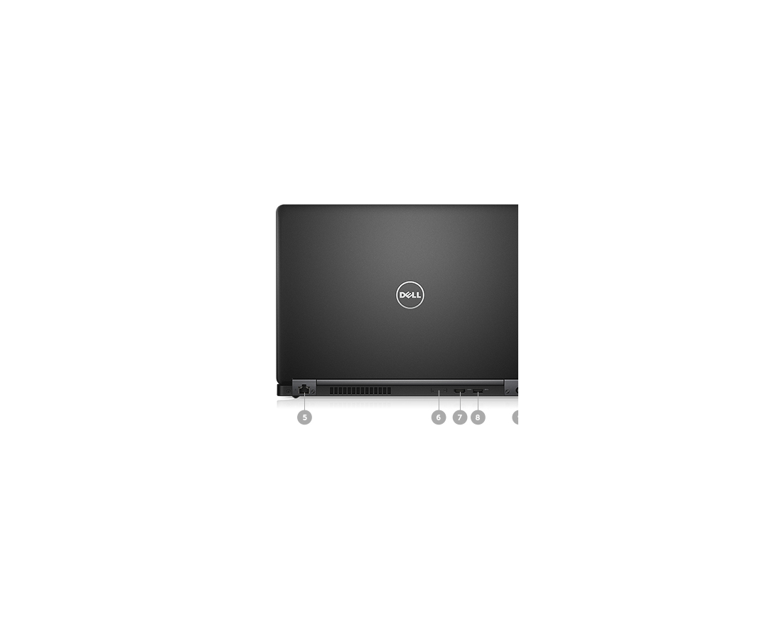 Dell Latitude 5480 (2024), CPU: Core i5 7300U, RAM: 8 GB, Ổ cứng: SSD M.2 256GB, Độ phân giải : Full HD (1920 x 1080) - hình số , 5 image