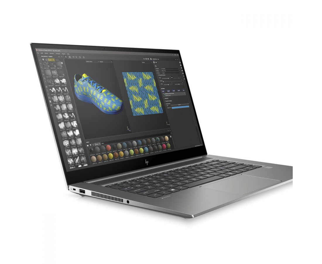 HP Zbook Studio 15 G7, CPU: Core i7-10875H, RAM: 32 GB, Ổ cứng: SSD M.2 512GB, Độ phân giải : Full HD (1920 x 1080), Card đồ họa: NVIDIA Quadro T1000 - hình số , 3 image