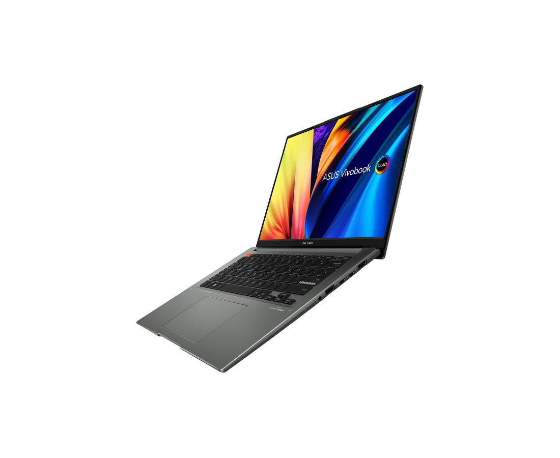 Asus Vivobook S14X, CPU: Intel Core i5-12500H, RAM: 8 GB, Ổ cứng: SSD M.2 512GB, Độ phân giải : Quad HD+, Card đồ họa: Intel Iris Xe Graphics, Màu sắc: Midnight Black - hình số , 8 image