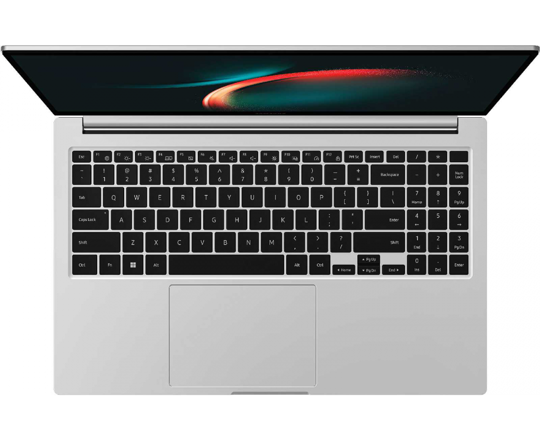 Samsung Galaxy Book3, CPU: Core i7 - 1355U, RAM: 16GB, Ổ cứng: 512GB, Kích thước màn hình: 15.6-inch, Độ phân giải: FHD, Card đồ họa: Intel Iris Xe Graphics, Màu sắc: Silver - hình số , 4 image