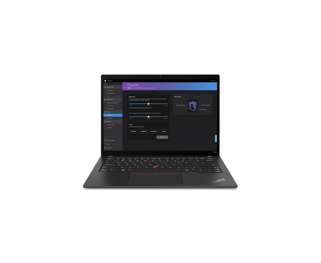 Lenovo Thinkpad T14s Gen 4, CPU: Core i7 - 1355U, RAM: RAM 16 GB, Ổ cứng: SSD M.2 1TB, Độ phân giải: FHD+ Touch, Card đồ họa: Intel Iris Xe Graphics, Màu sắc: Deep Black - hình số 