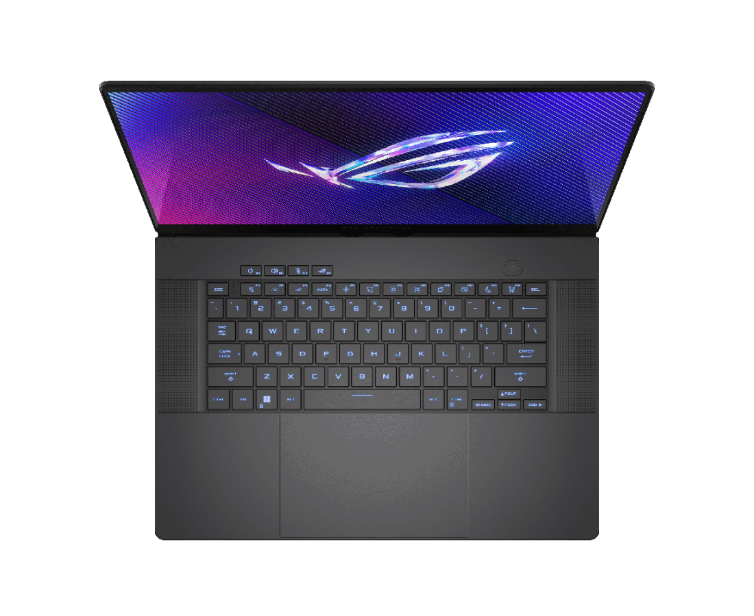 Asus ROG Zephyrus G16 (2024) GU605, CPU: Core Ultra 9 - 185H, RAM: RAM 32 GB, Ổ cứng: SSD M.2 1TB, Độ phân giải : Quad HD+, Card đồ họa: NVIDIA GeForce RTX 4080, Màu sắc: Eclipse Grey - hình số , 6 image