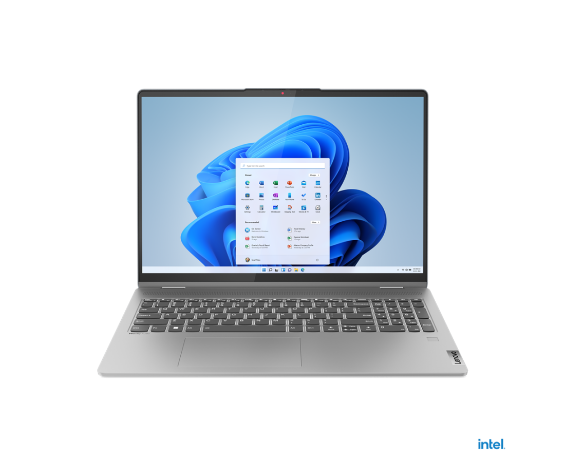 Lenovo IdeaPad Flex 5 16IRU8, CPU: Core i7 - 1355U, RAM: RAM 16 GB, Ổ cứng: SSD 512GB, Độ phân giải : Full HD+ Touch, Card đồ họa: Intel Graphic, Màu sắc: Grey - hình số , 2 image