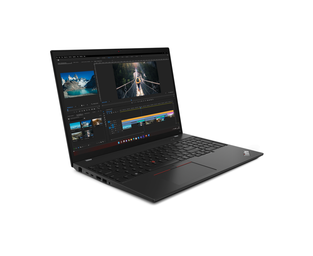 Lenovo ThinkPad T16 Gen 2, CPU: Core i7 - 1365U, RAM: RAM 16 GB, Ổ cứng: SSD 512GB, Độ phân giải : Full HD+ Touch, Card đồ họa: Intel Iris Xe Graphics, Màu sắc: Thunder Black - hình số , 2 image