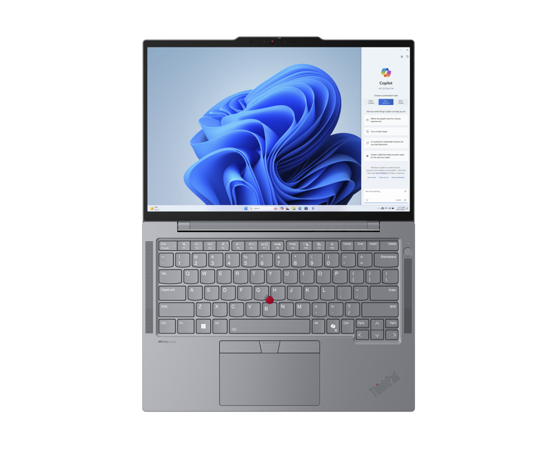 Lenovo Thinkpad T14s Gen 5, CPU: Core Ultra 5 - 125U, RAM: RAM 16 GB, Ổ cứng: SSD 512GB, Độ phân giải : Full HD+ Touch, Card đồ họa: Intel Graphic, Màu sắc: Grey - hình số , 8 image