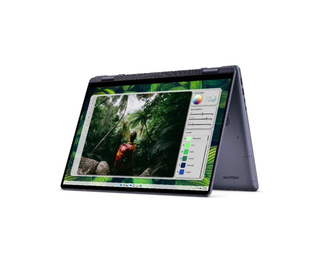 Dell Inspiron 16 7640 2 in 1, CPU: Core Ultra 7 - 155H, RAM: RAM 32 GB, Ổ cứng: SSD 1TB, Độ phân giải : Quad HD+ Touch, Card đồ họa: Intel Arc Graphics, Màu sắc: Midnight Blue - hình số , 3 image