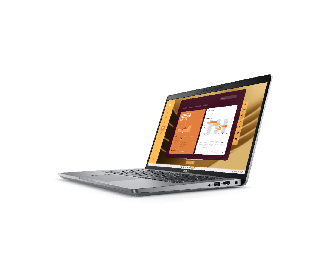 Dell Latitude 5450 (2024), CPU: Core Ultra 5 - 135U, RAM: RAM 16 GB, Ổ cứng: SSD M.2 256GB, Độ phân giải : Full HD (1920 x 1080), Card đồ họa: Intel Graphic, Màu sắc: Dark Gray - hình số , 8 image