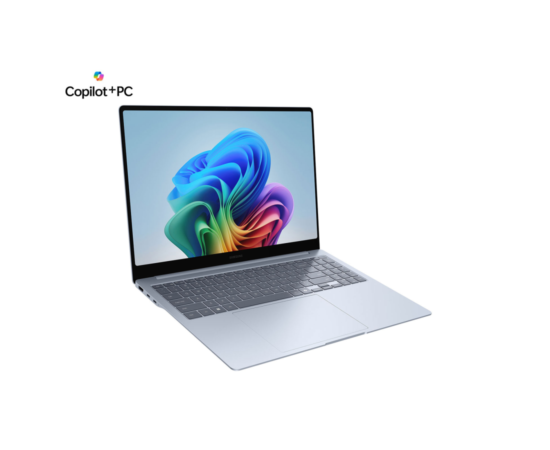 Samsung Galaxy Book 4 Edge, CPU: X1E-84-100, RAM: RAM 16 GB, Ổ cứng: SSD 1TB, Độ phân giải : Quad HD+, Card đồ họa: Qualcomm Adreno, Kích thước màn hình: 16 inch, Màu sắc: Sapphire Blue - hình số , 6 image