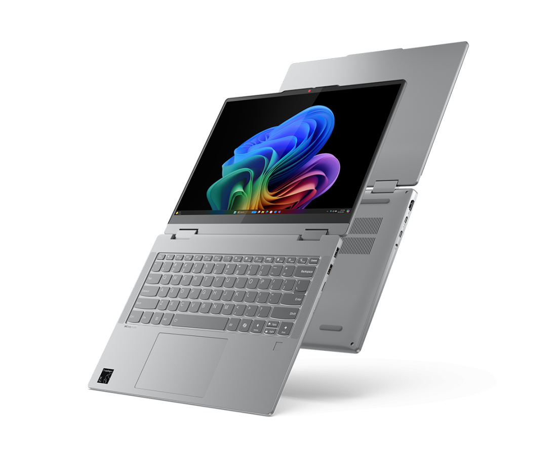 Lenovo IdeaPad 5 2 in 1 14Q8X9, CPU: X1P-42-100, RAM: RAM 16 GB, Ổ cứng: SSD 512GB, Độ phân giải : Full HD+, Card đồ họa: Qualcomm Adreno, Hệ điều hành: Windows 11 Home, Màu sắc: Luna Grey - hình số , 7 image