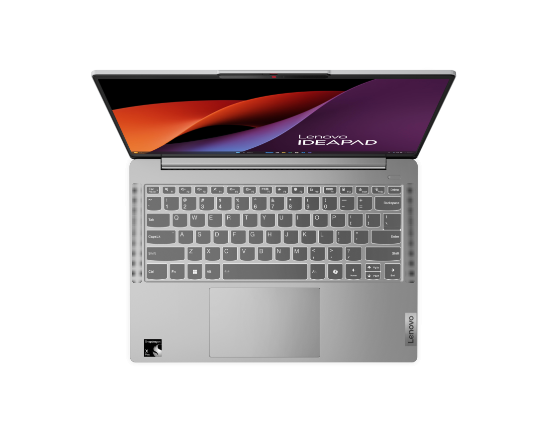 Lenovo IdeaPad Slim 5 14Q8X9, CPU: X1P-42-100, RAM: RAM 16 GB, Ổ cứng: SSD 512GB, Độ phân giải : Full HD+, Card đồ họa: Qualcomm Adreno, Kích thước màn hình: 14 inch, Loại màn hình: Non-Touch, Hệ điều hành: Windows 11 Home, Màu sắc: Cloud Grey - hình số , 2 image