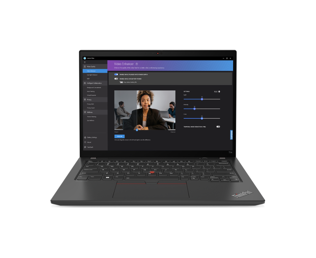 Lenovo Thinkpad T14 Gen 4, CPU: Core i7 - 1365U, RAM: RAM 16 GB, Ổ cứng: SSD M.2 1TB, Độ phân giải: FHD+ Touch, Card đồ họa: Intel Iris Xe Graphics, Màu sắc: Thunder Black - hình số 