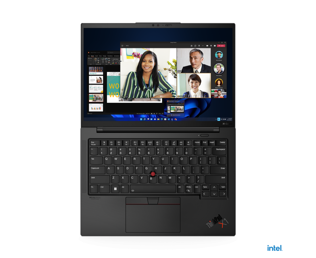 Lenovo ThinkPad X1 Carbon Gen 10, CPU: Core i7 - 1280P, RAM: RAM 32 GB, Ổ cứng: SSD 512GB, Độ phân giải : Ultra HD+, Card đồ họa: Intel Graphic - hình số , 4 image